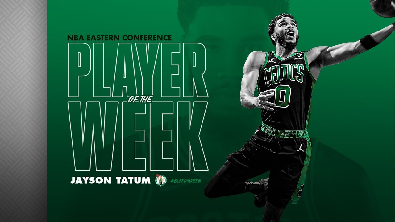 BEST OF JAYSON TATUM | Eastern Conference Player of the Week 4/5/2021 to 4/12/2021 background