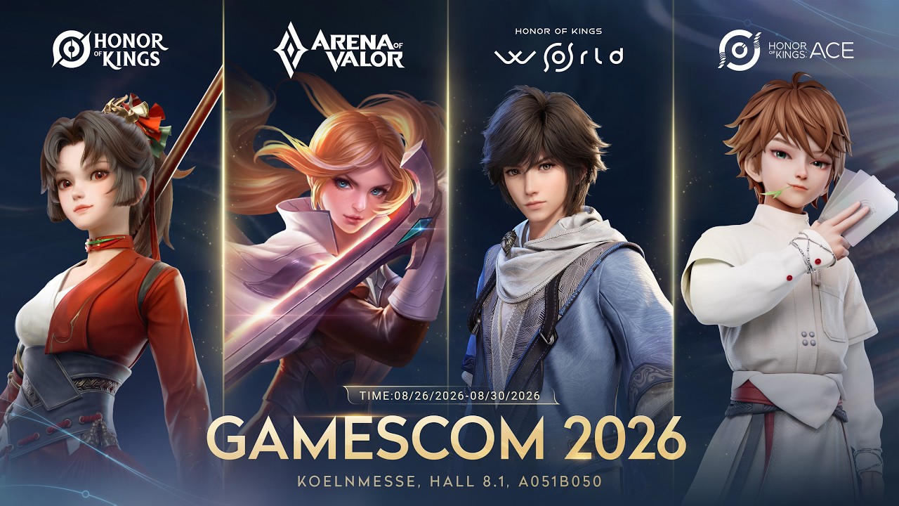Assemble Together | Honor of Kings | Gamescom 2026 Trailer