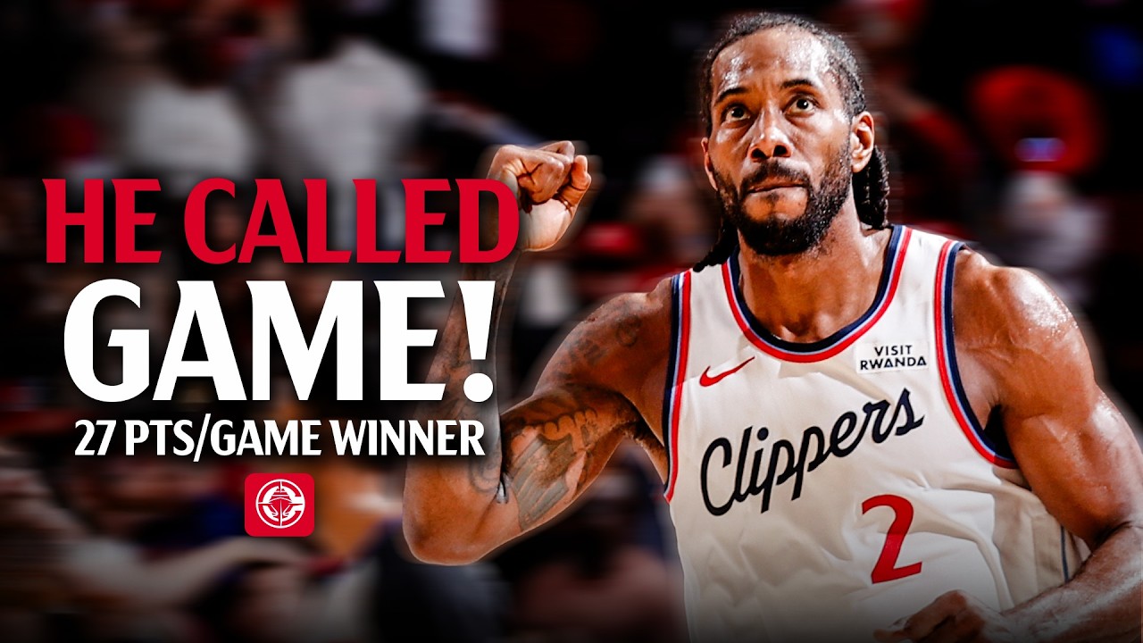 Kawhi Leonard Terminates the Rockets ЁЯЦРЁЯП╛