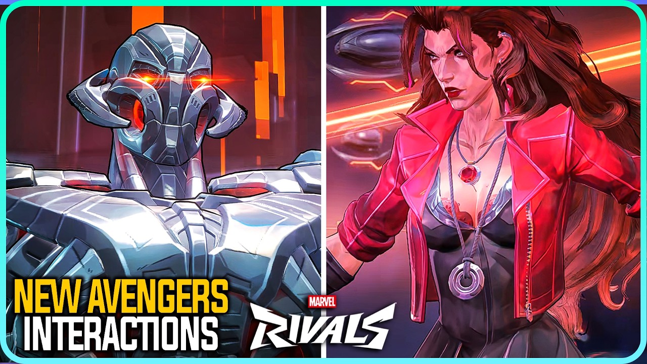 Avengers: Age of Ultron New Interactions & Hero Specific Voice Lines Marvel Rivals