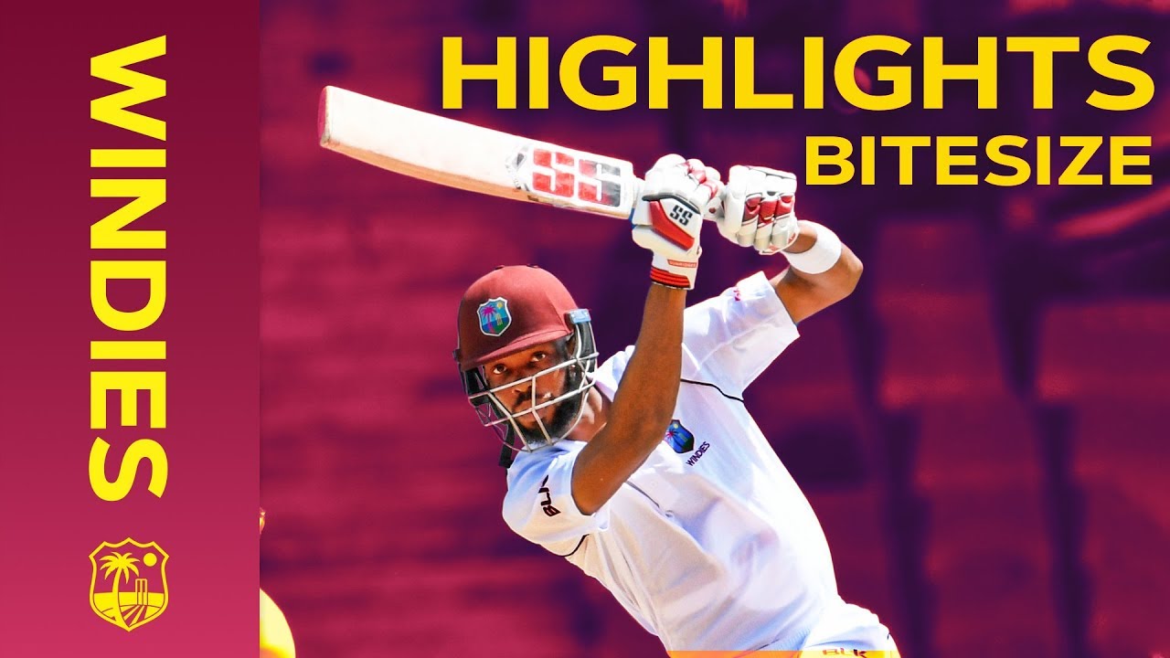 Windies vs India 1st Test Day 4 2019 | Bitesize Highlights