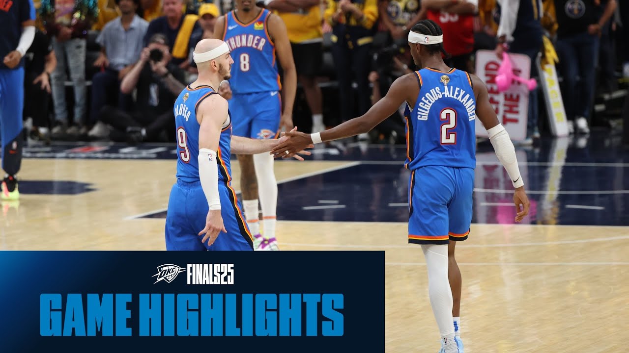 OKC Thunder at Indiana Pacers | NBA Finals Game 4 Highlights | June 13, 2025