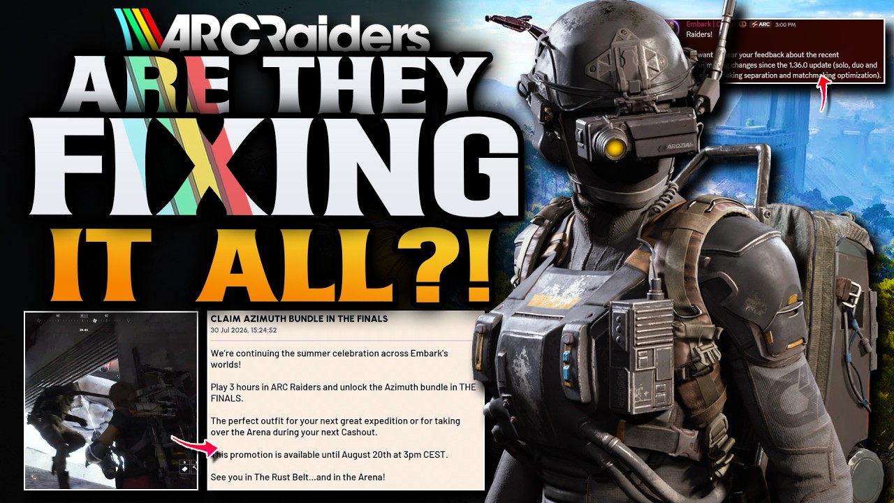 ARC Raiders New Anti Cheat! New Skin Crossover & ABMM Issues!