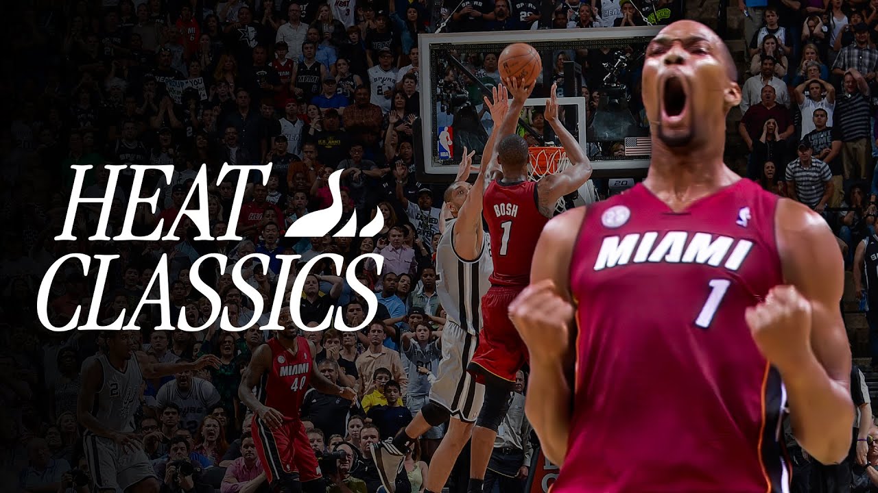 Chris Bosh GAME-WINNER In San Antonio 👌 background