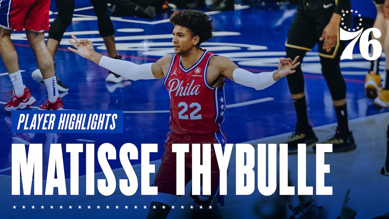 Matisse Thybulle Commands the Defense in W vs. GSW (12.11.21) background