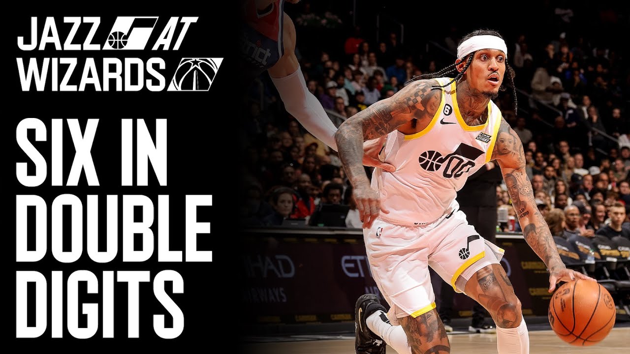 33 assists vs Wizards ЁЯН╜ | UTAH JAZZ