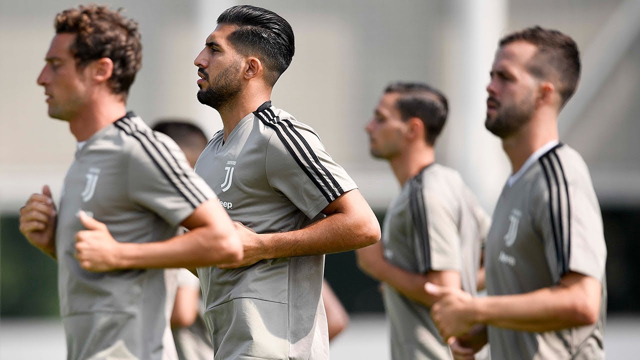 Juventus pre-season training - Day One background