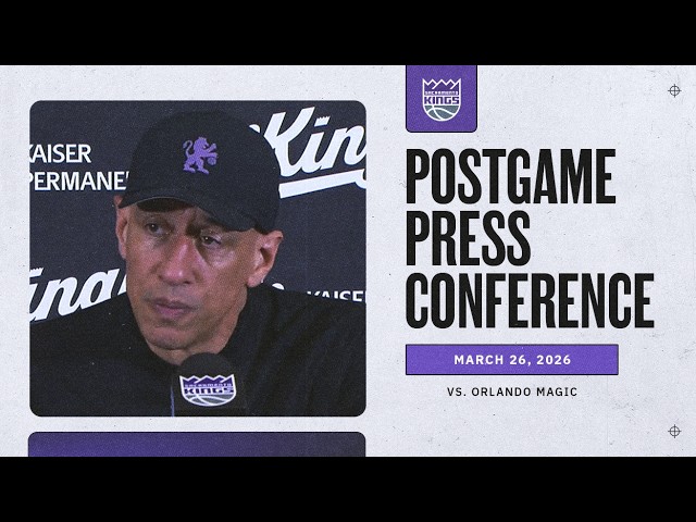 Coach Christie | Postgame Interviews 3.28.26