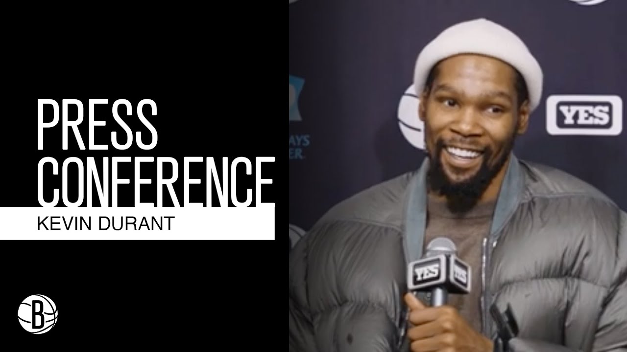 Kevin Durant | Post-Game Press Conference | Brooklyn Nets vs. Memphis Grizzlies