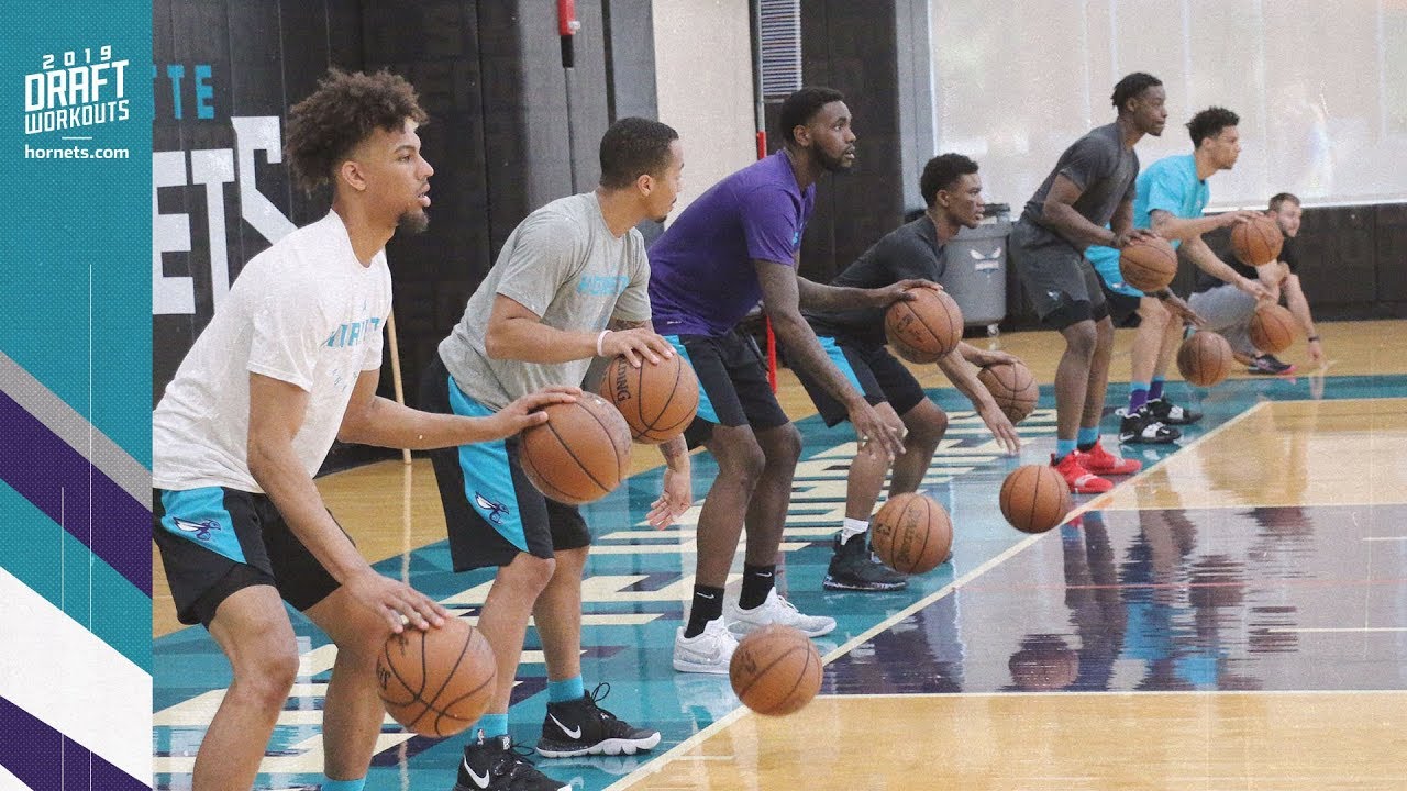 2019 HORNETS NBA DRAFT WORKOUTS (Brandon Clarke +++) - May 20 background