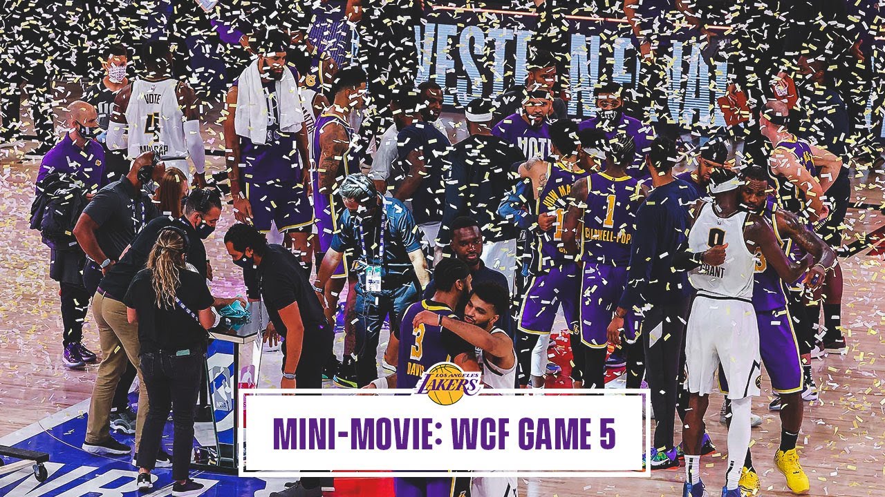 Mini-Movie: Lakers Win The West background