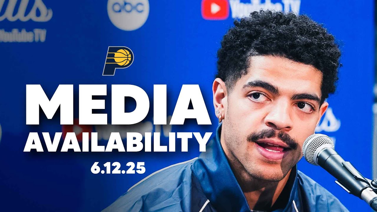 Indiana Pacers NBA Finals Media Availability | June 12, 2025 background