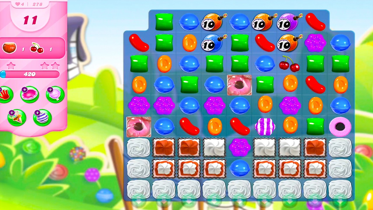 Classic Candy Crush Gameplay: Solving the Most Difficult Levels