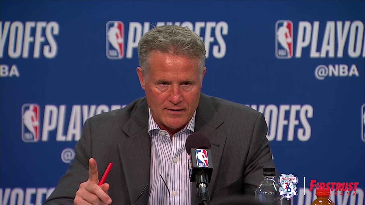 Brett Brown | Postgame vs Celtics (5.5.18)