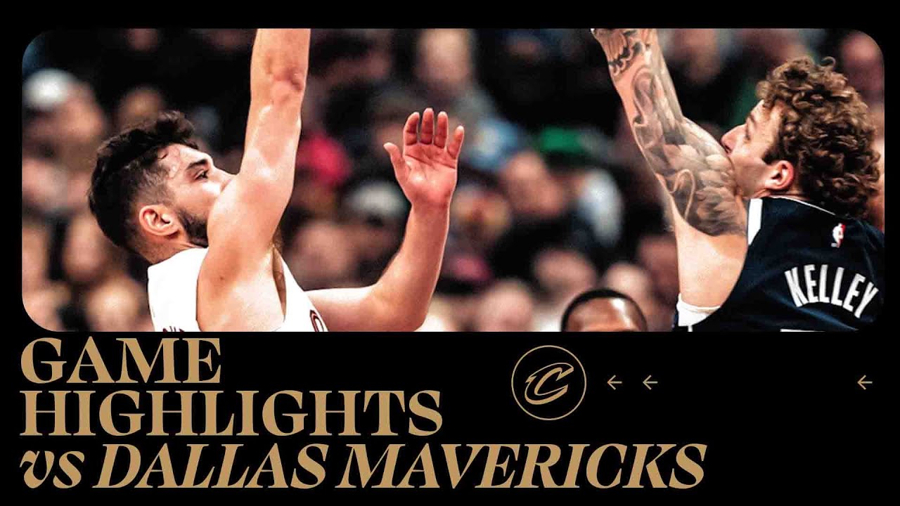 Cavs vs Mavericks | Game Highlights | 2.2.2025 background