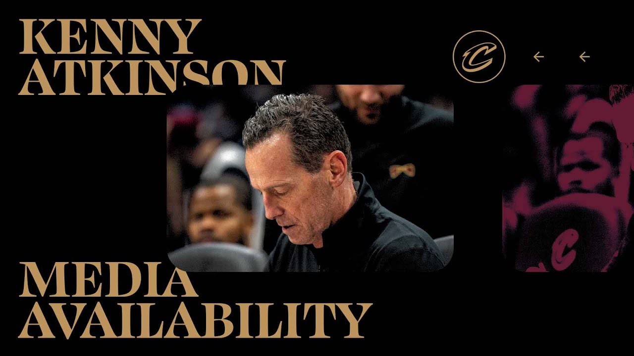 Cavs vs Trail. Blazers | Kenny Atkinson Post Game | 3.2.2025 background