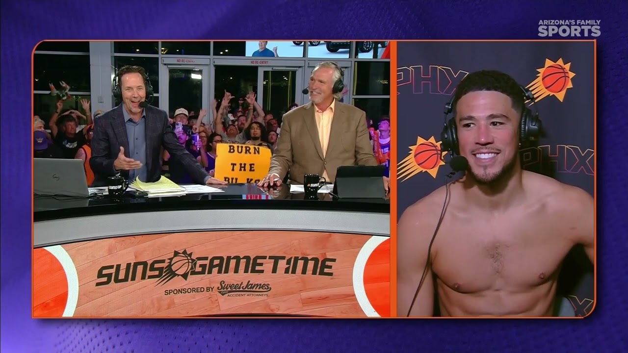 Phoenix Suns Postgame Show Interview: Devin Booker | 3-24-25 background
