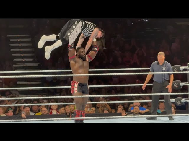 Oba Femi vs Dominik Mysterio Full Match - WWE Live 7/30/2026