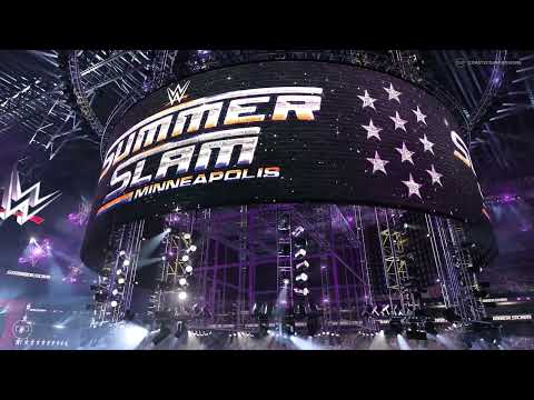 WWE SummerSlam 2026 Stage Concept Animation & Pyro Display