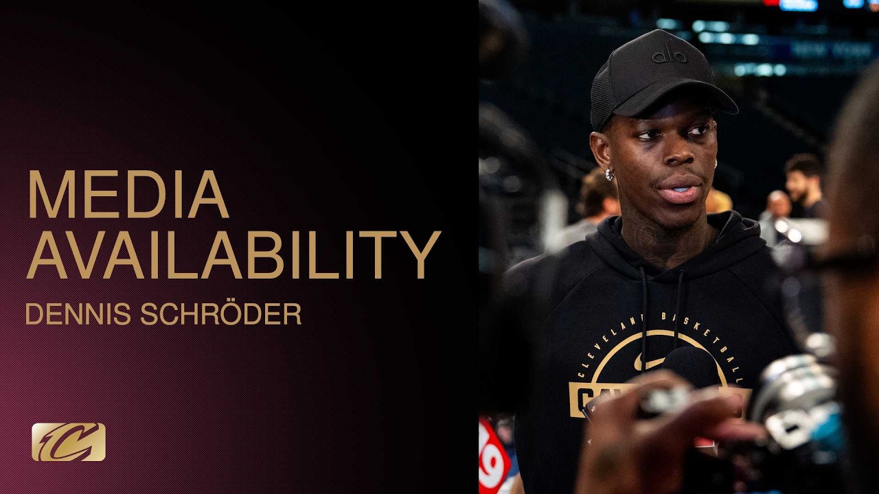 Cavs Practice | Dennis Schröder Media Availability | 05.20.2026