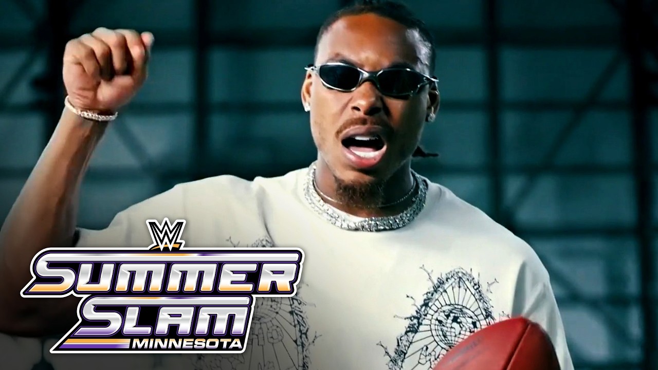Official SummerSlam Cold Open | Feat. Justin Jefferson background