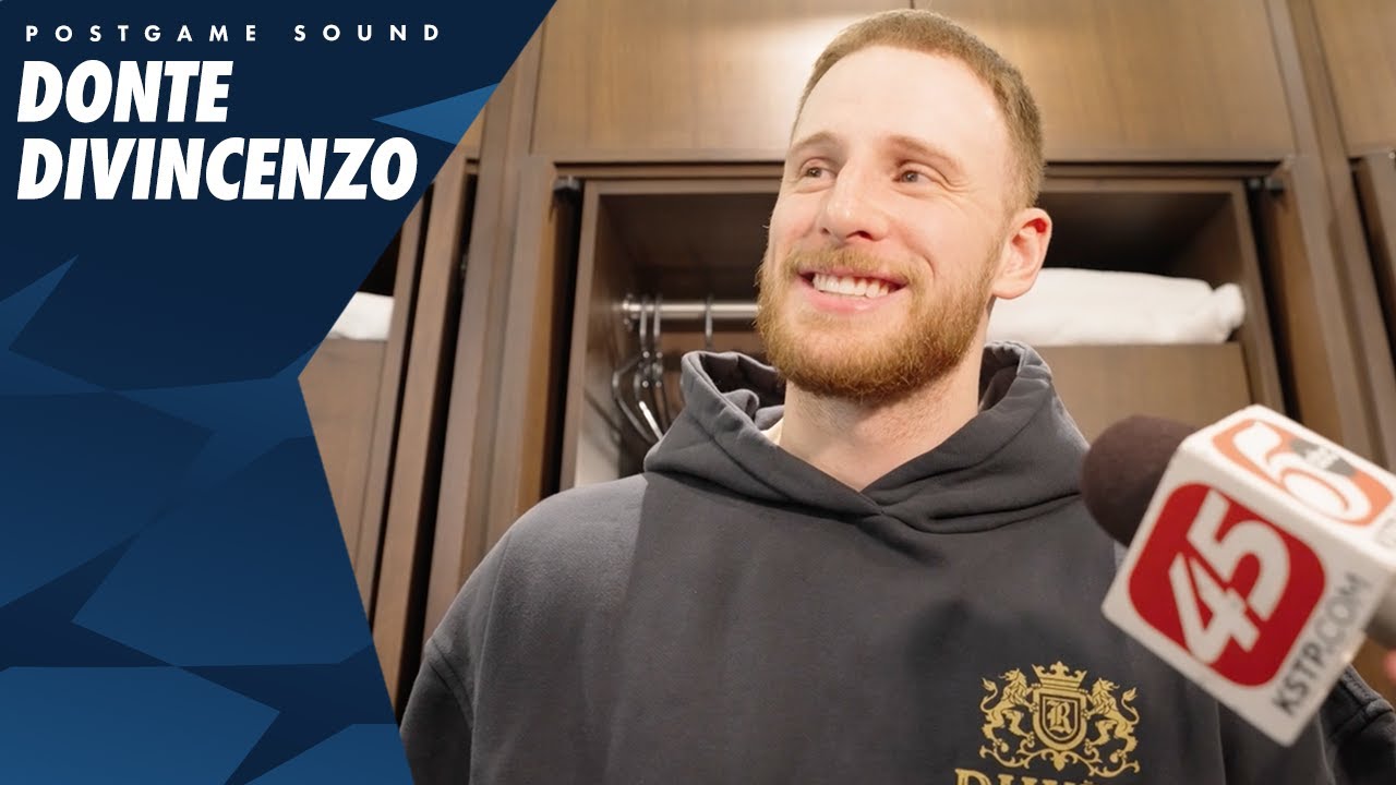 “The Fans Were Electric Tonight.” | Donte DiVincenzo Postgame Sound | 05.14.25 background