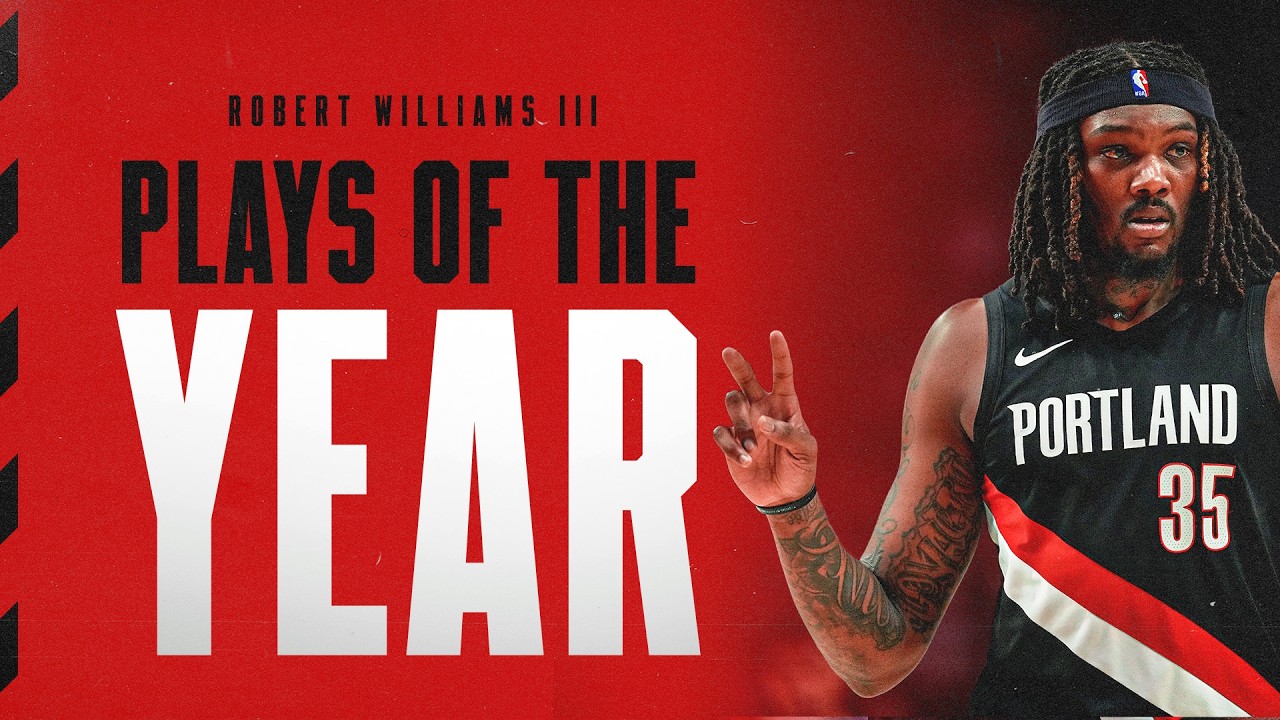 Robert Williams III's Top Plays | 2025-26 Season | Portland Trail Blazers background