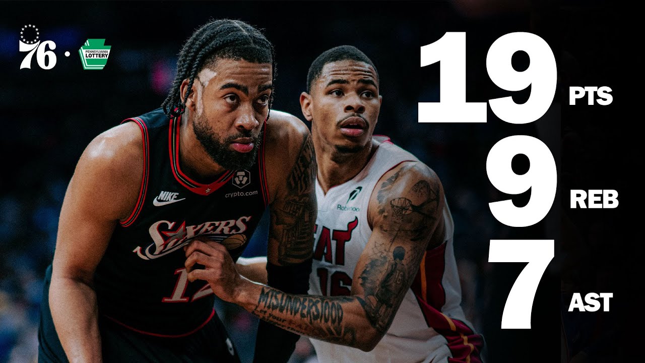 Trendon Watford Near Triple-Double Against Miami background