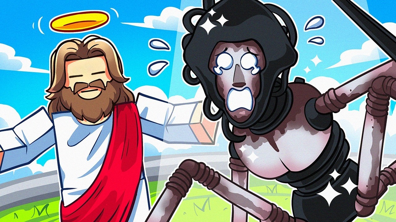 TROLLING Roblox Players As JESUS With ADMIN COMMANDS background