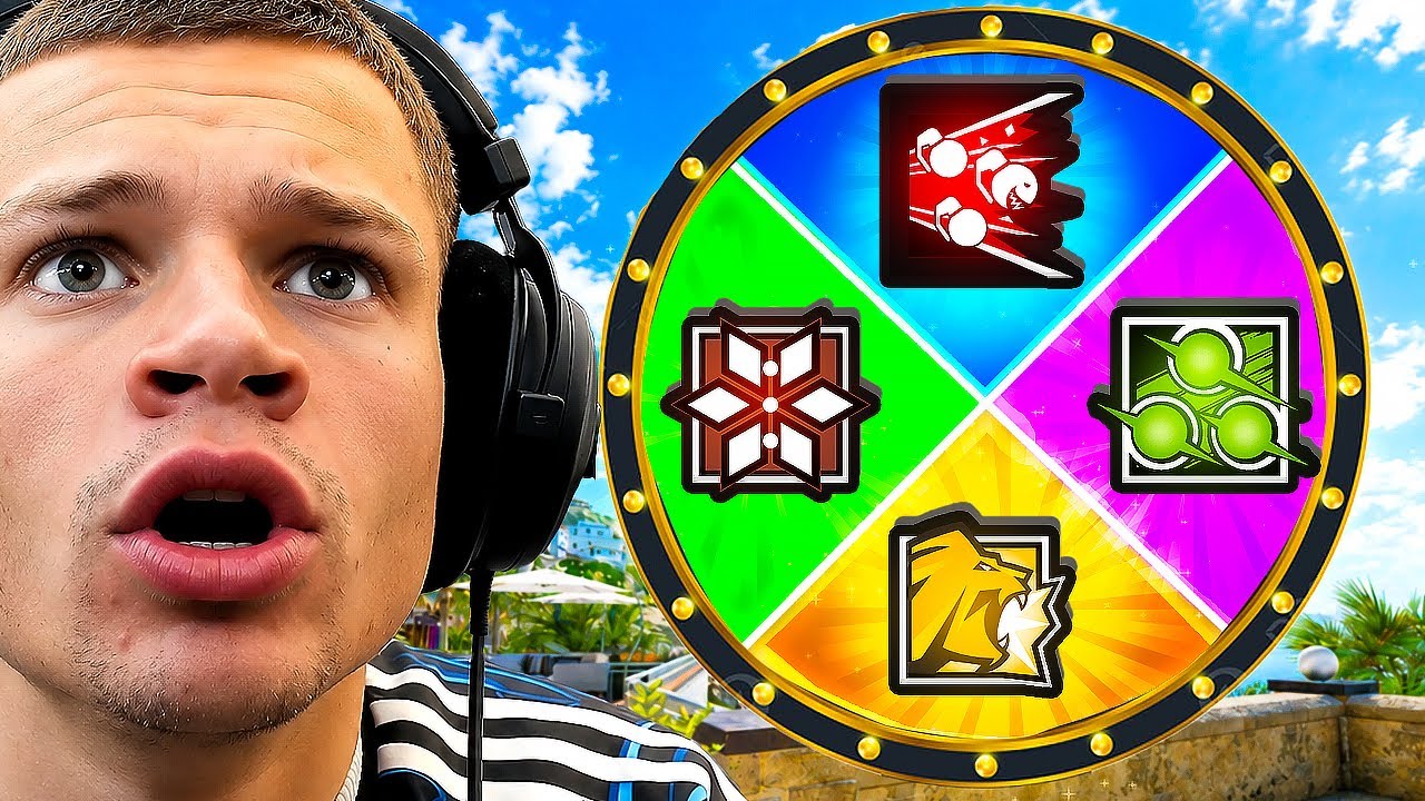RANDOM WHEEL PICKS MY OP (Rainbow Six Siege)