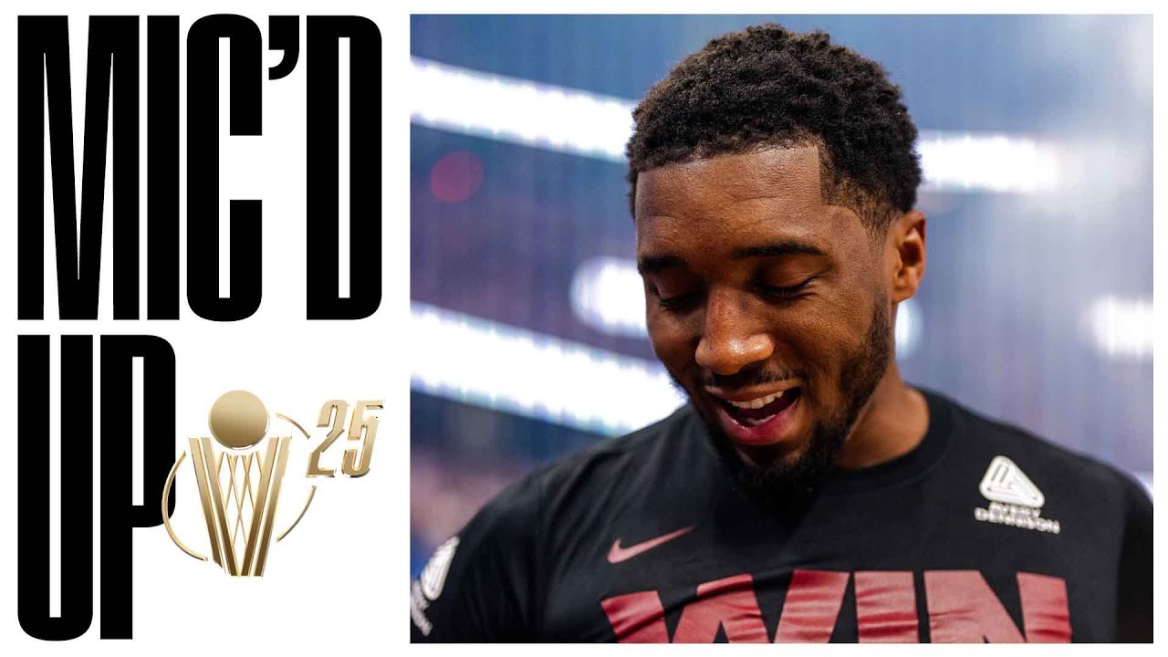 Cavs vs Heat, Game 1 | Donovan Mitchell Mic'd Up | 4.20.2025 background