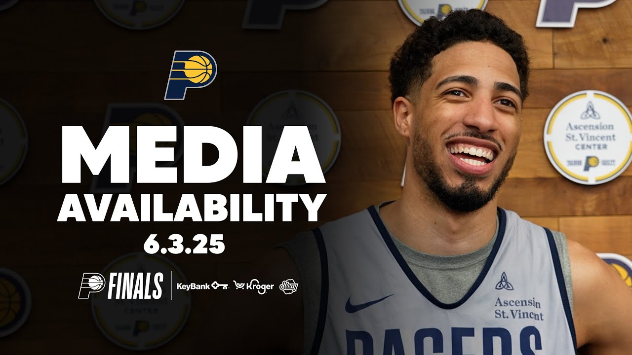 Indiana Pacers Media Availability | June 3, 2025 background