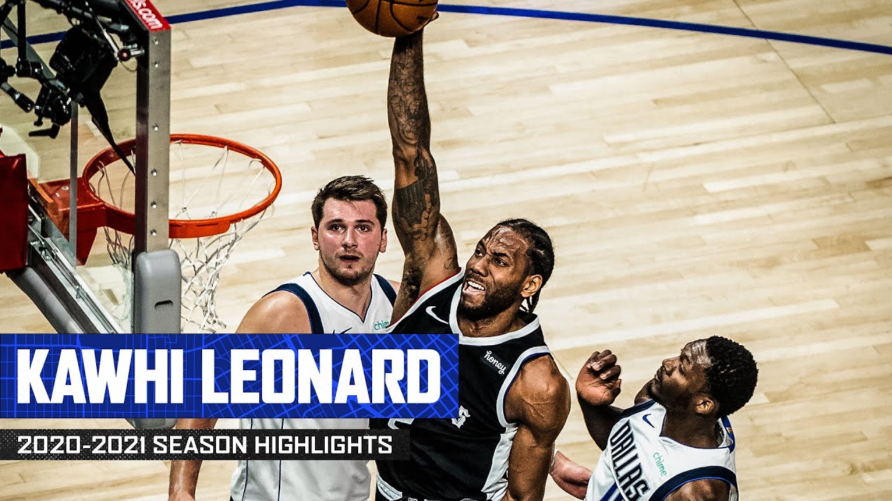 Kawhi Leonard's 2020-21 Highlights | LA Clippers background