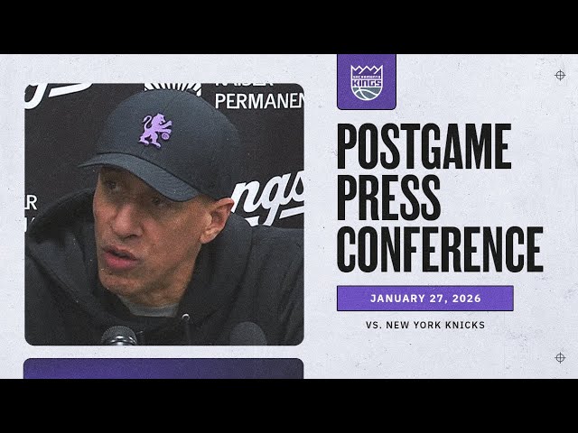 Coach Christie | Postgame Interview 1.27.26