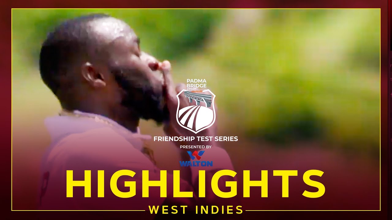 Highlights | West Indies v Bangladesh | A Day to Remember for Anderson Phillip! | 2nd Test Day 1 background