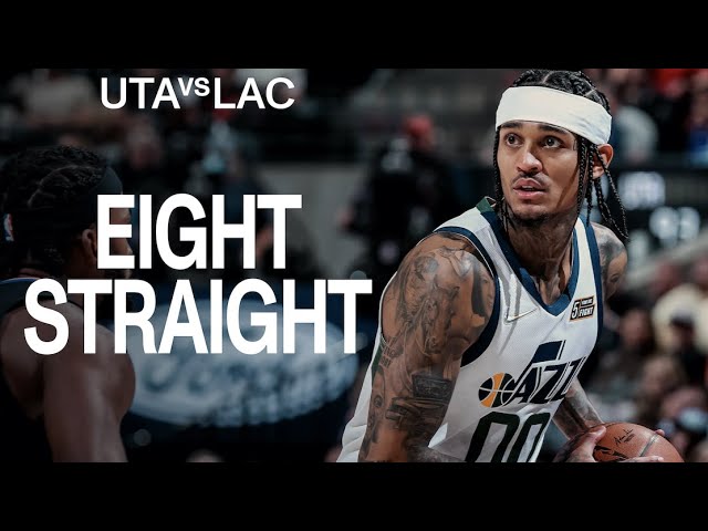 The Jazz KEEP ON WINNING, 8 straight!!! | UTAH JAZZ background