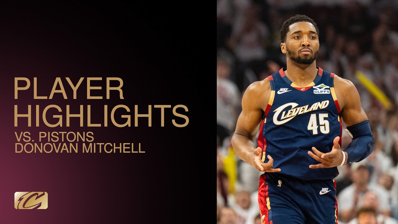 Cavs vs Pistons | Donovan Mitchell Highlights | 05.09.2026