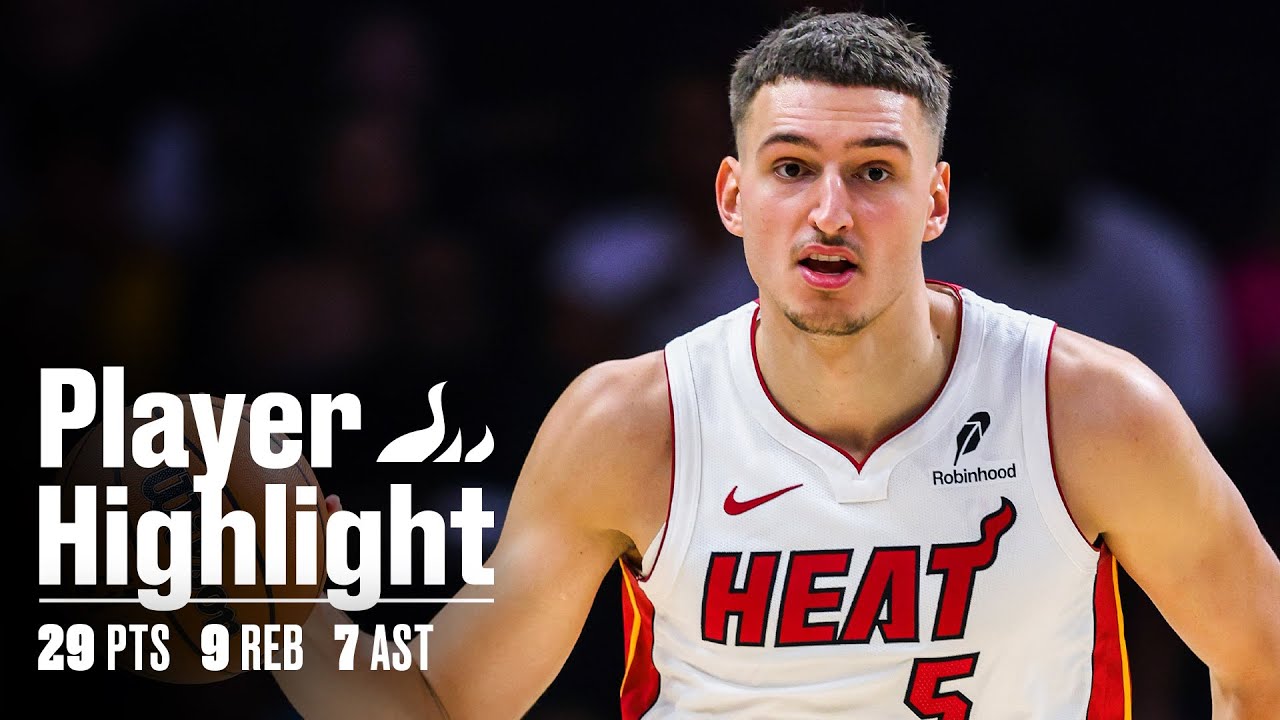 Nikola Joviฤ CAREER Night ๐ HEAT vs. Trail Blazers | HEAT Highlights | November 8, 2025 background