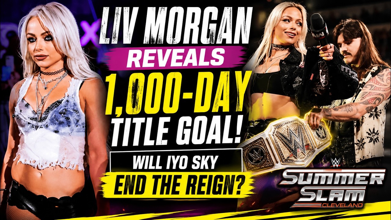 Liv Morgan Reveals HUGE 1,000 Day Title Goal Before WWE SummerSlam 2026 π₯