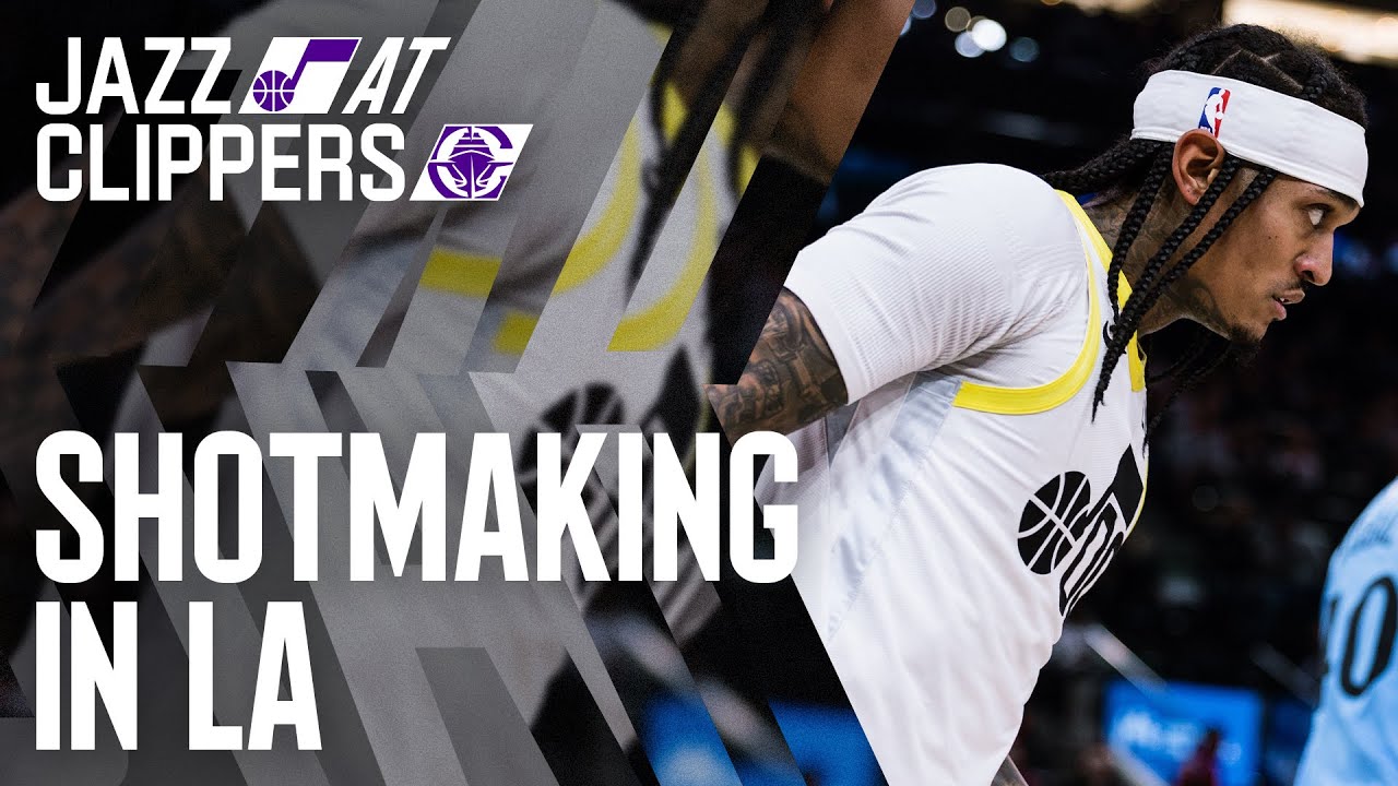 JC goes for 24 in LA ЁЯМ┤ | UTAH JAZZ