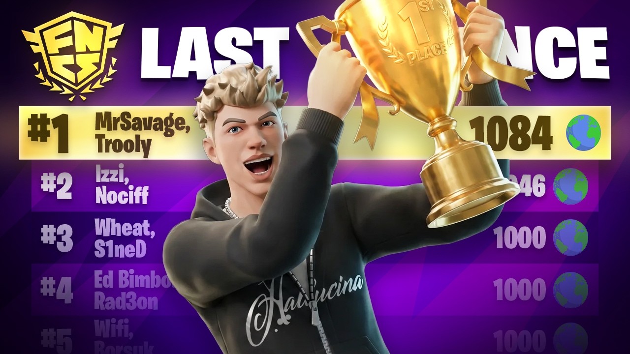 1st Place FNCS Last Chance Qualifiers! background