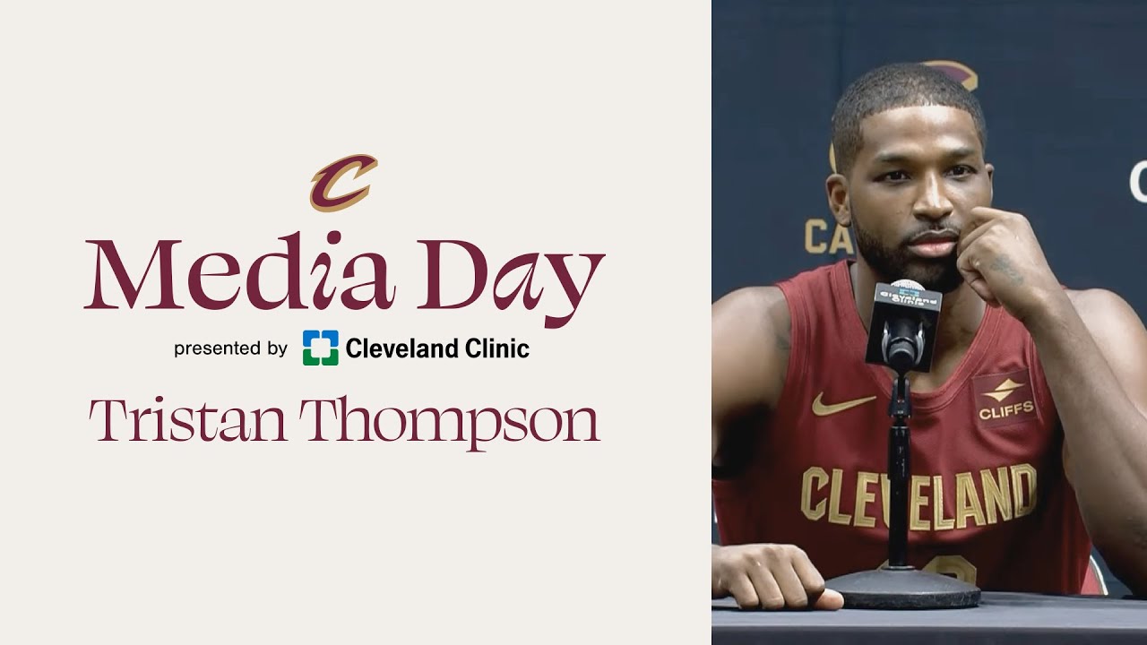 Tristan Thompson | Media Day presented by Cleveland Clinic background