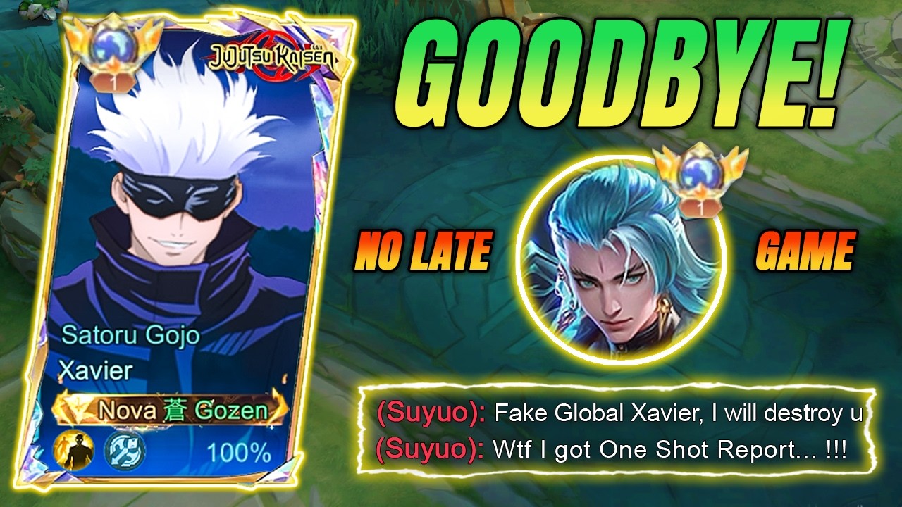 GLOBAL XAVIER WTF DAMAGE!! ЁЯТА (ONE SHOT HACK?) | NEW META BUILD + UNLIMITED ULTIMATE | MLBB