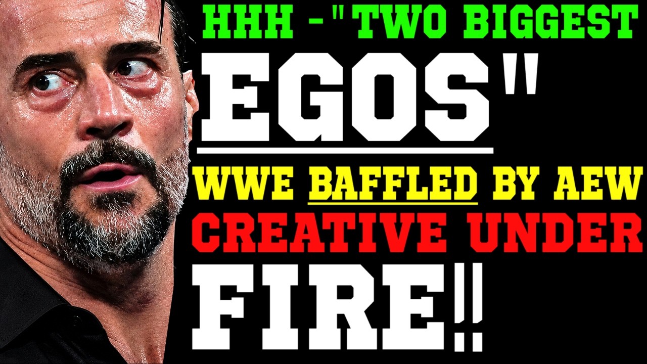 WWE News! Triple H Identifies WWE's Biggest Egos! WWE Creative Under Pressure! Test For Solo Sikoa background