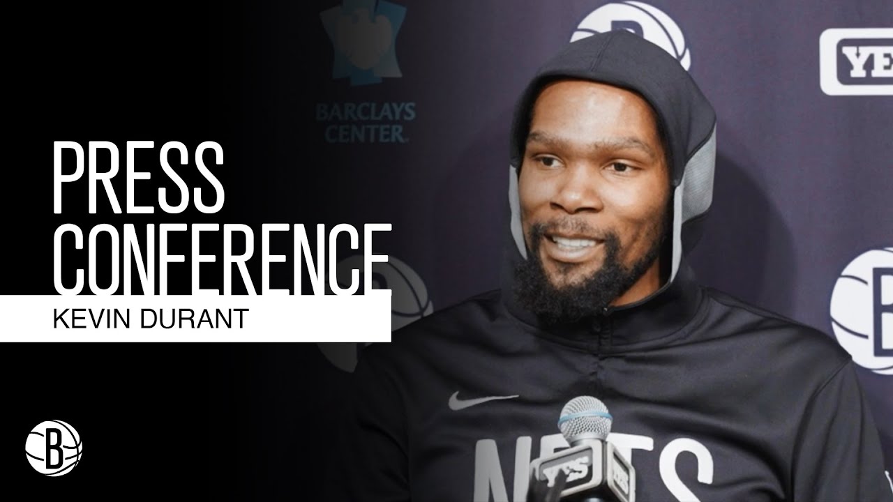 Kevin Durant | Post-Game Press Conference | Brooklyn Nets vs. Golden State Warriors