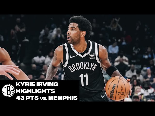 Kyrie Irving Highlights | 43 Points vs. Memphis Grizzlies background