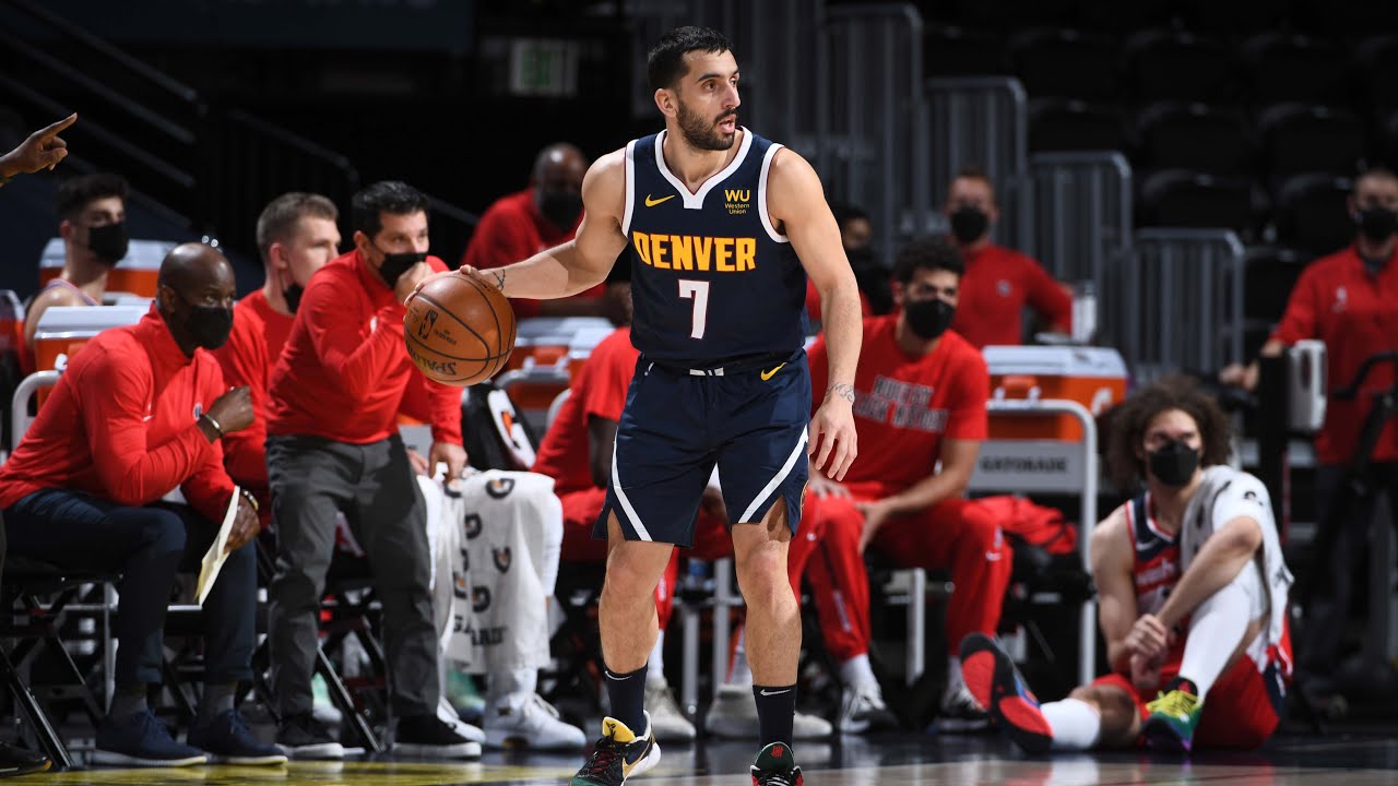 Denver Nuggets top five plays of the first half of the season! background