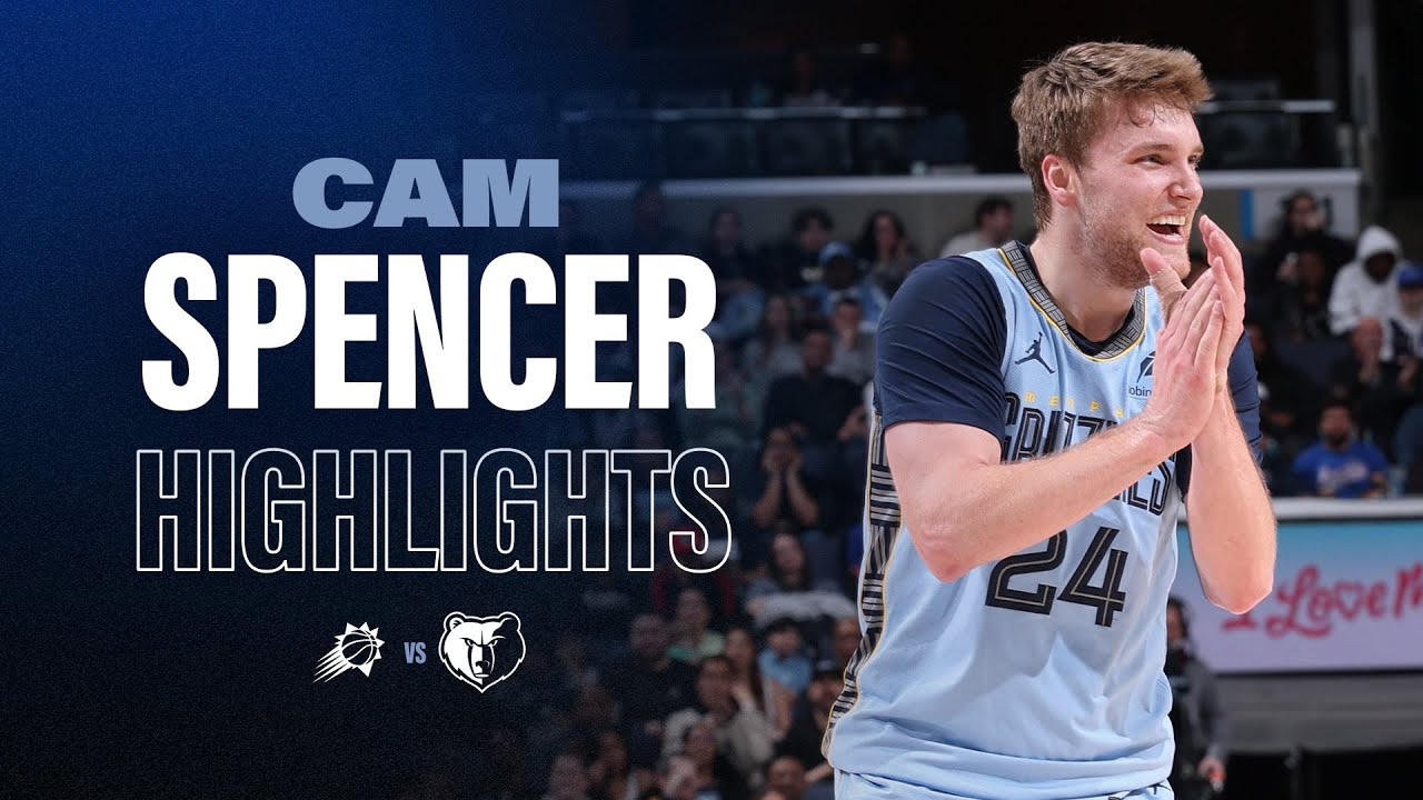 Cam Spencer Highlights vs Phoenix Suns background
