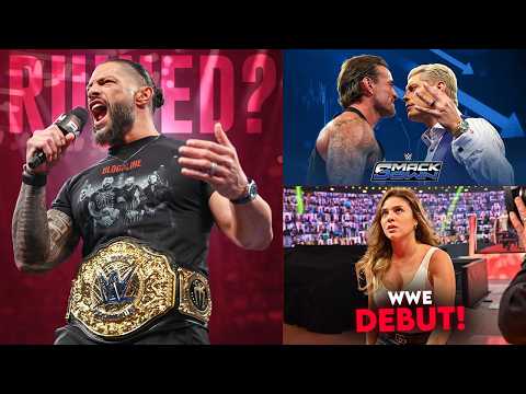 Roman Reigns RUINED WWE Raw? SmackDown DOWNFALL, Aalyah Mysterio WWE Debut Soon... | WWE News background