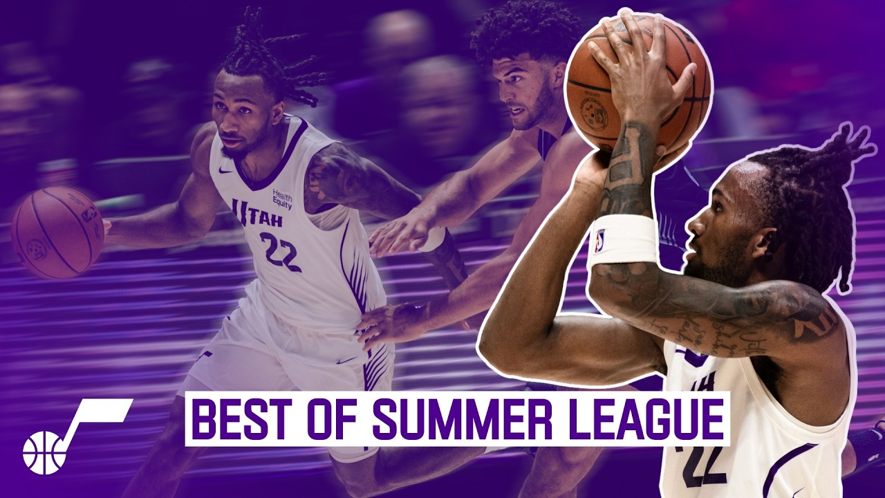 🗣️"That is a BUCKET!" | Best plays from Darryn Peterson during Summer League